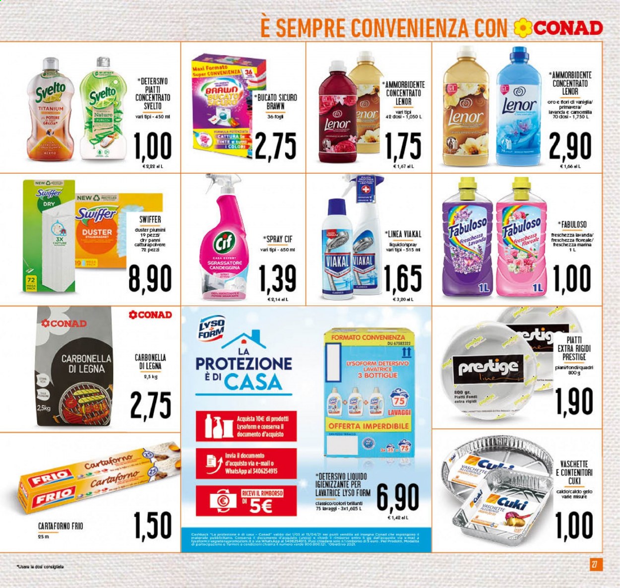 Volantino Conad - 24/3/2021 - 3/4/2021. Pagina 27