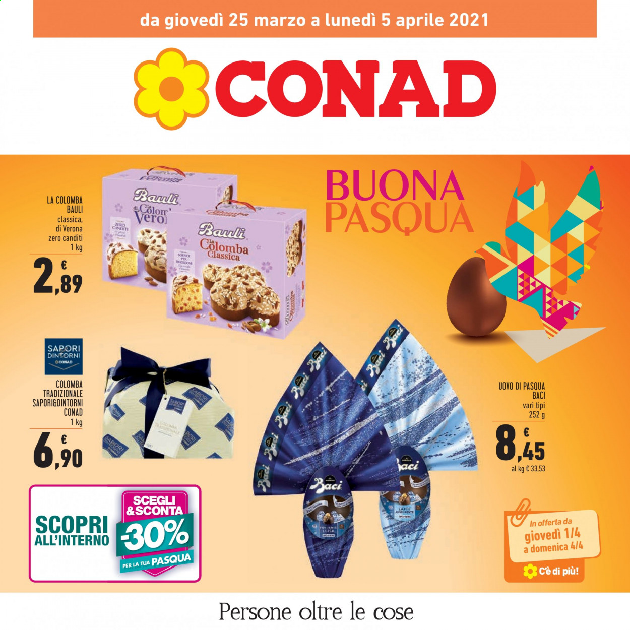 Volantino Conad - 25/3/2021 - 5/4/2021. Pagina 1