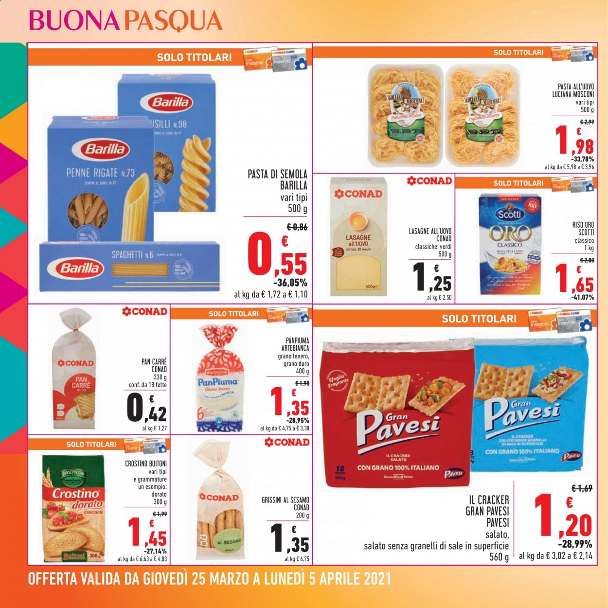 Volantino Conad - 25/3/2021 - 5/4/2021. Pagina 18