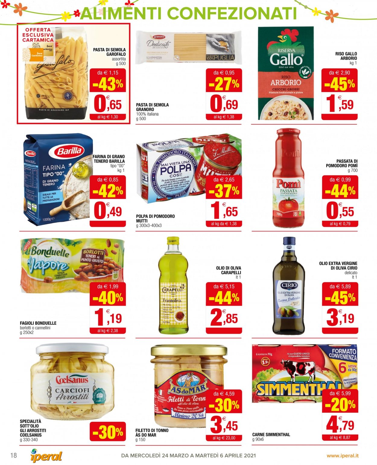 Volantino Iperal - 24/3/2021 - 6/4/2021. Pagina 18