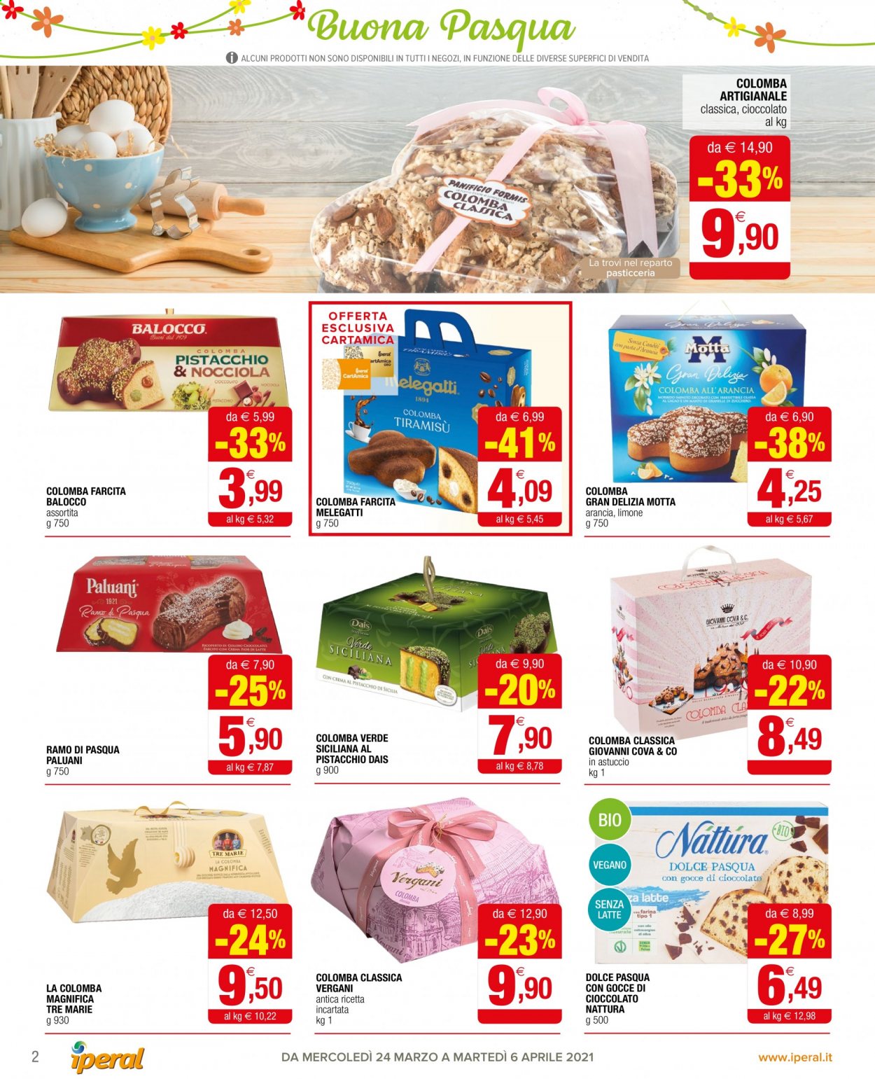 Volantino Iperal - 24/3/2021 - 6/4/2021. Pagina 2