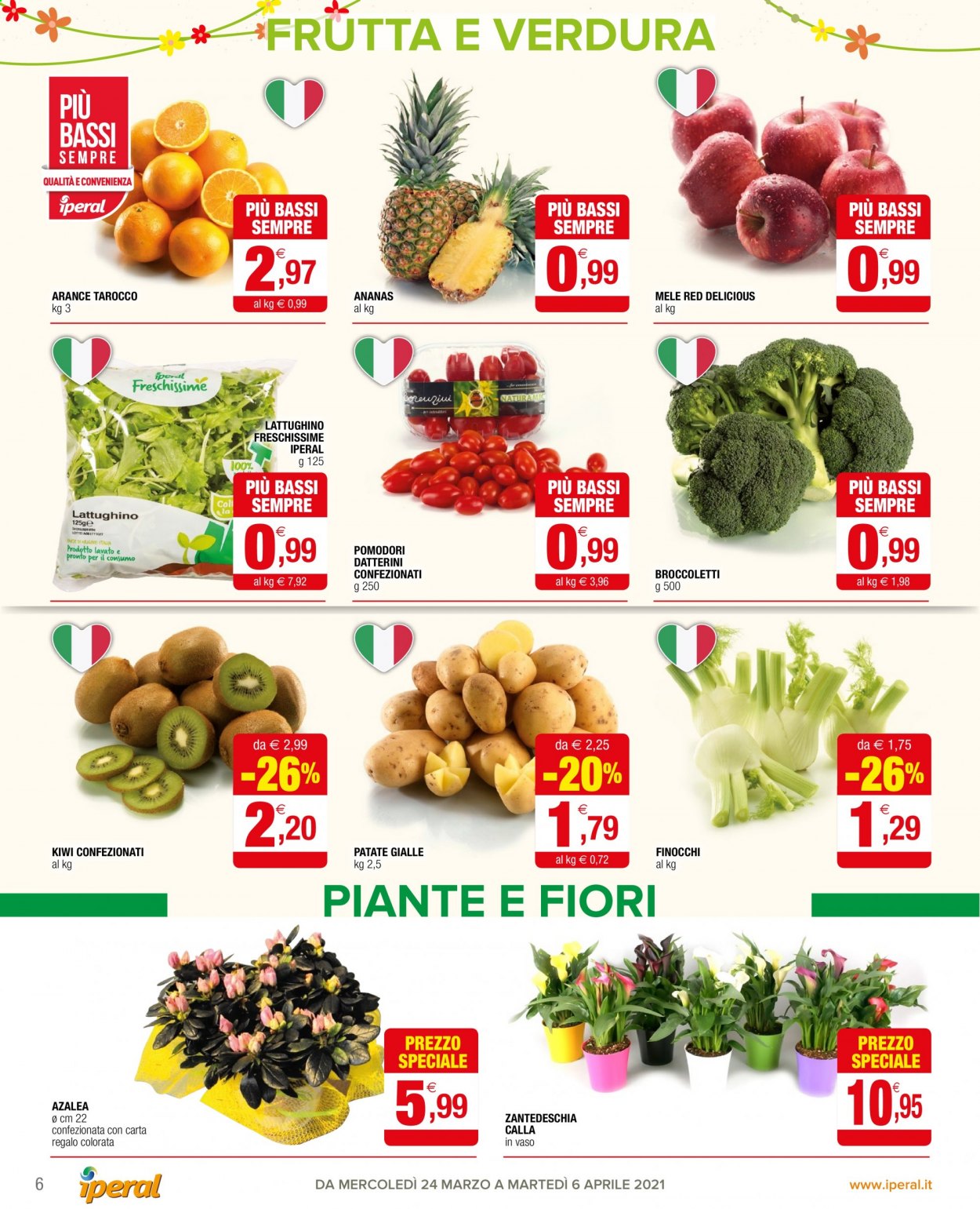 Volantino Iperal - 24/3/2021 - 6/4/2021. Pagina 6