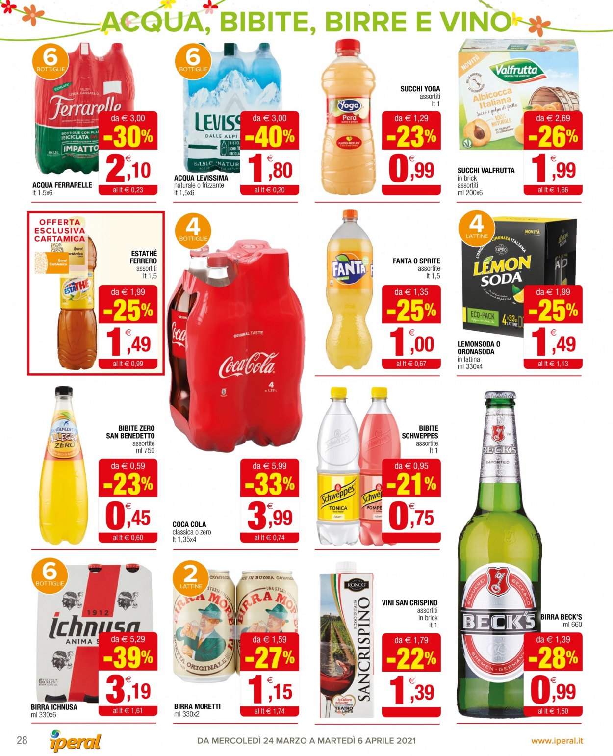 Volantino Iperal - 24/3/2021 - 6/4/2021. Pagina 28