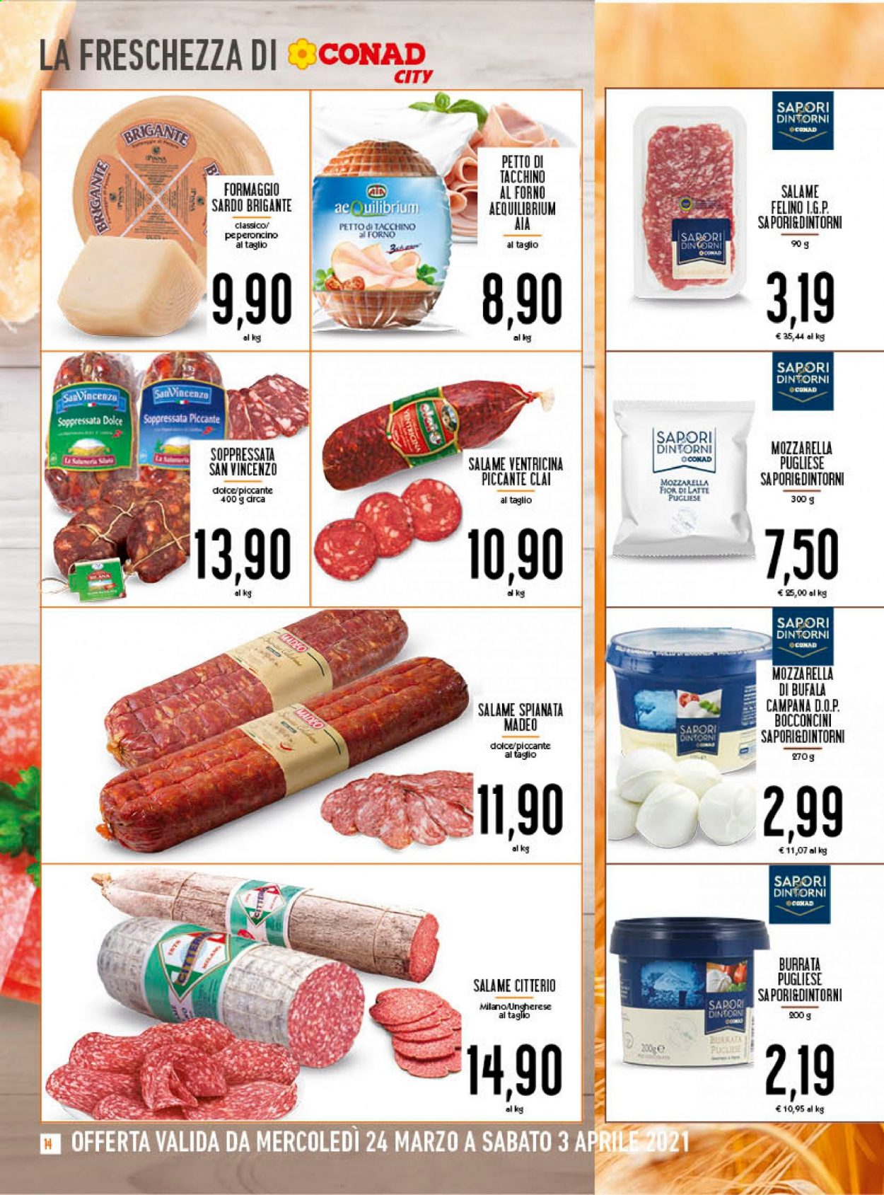 Volantino Conad - 24/3/2021 - 3/4/2021. Pagina 14