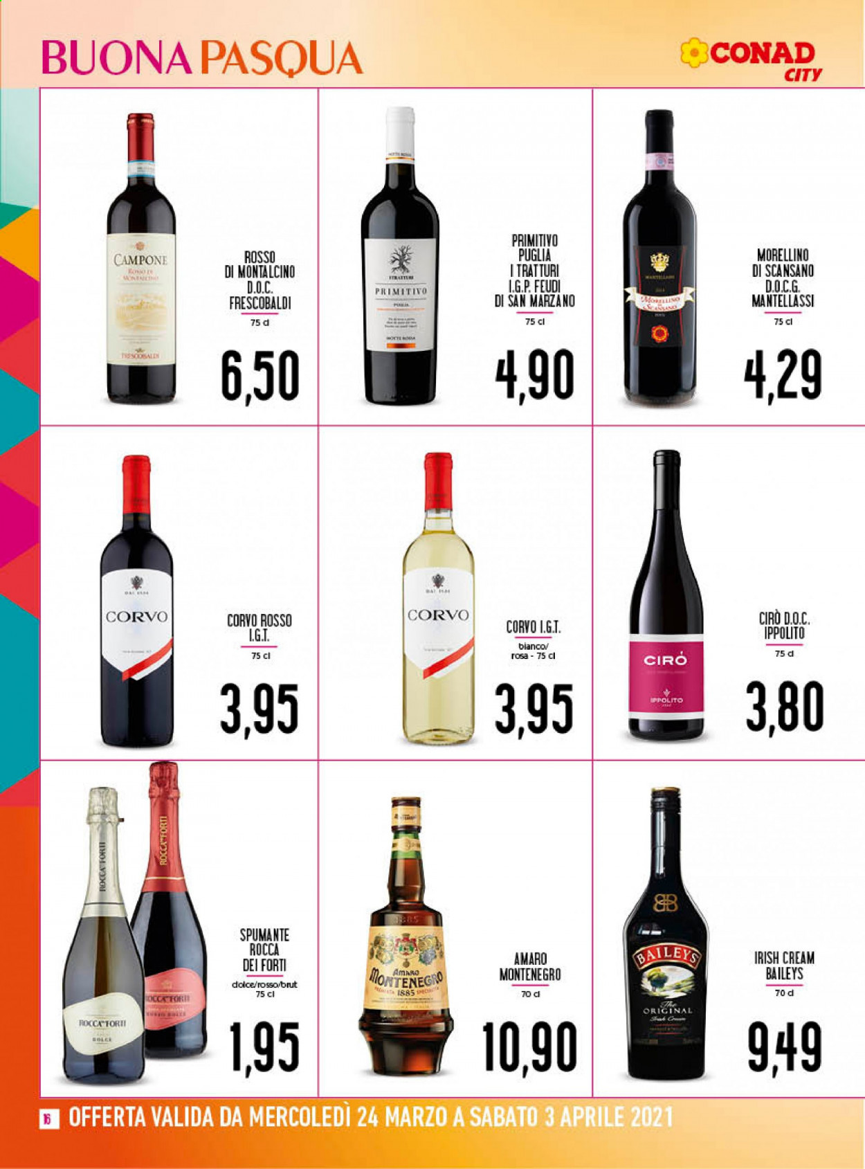 Volantino Conad - 24/3/2021 - 3/4/2021. Pagina 16