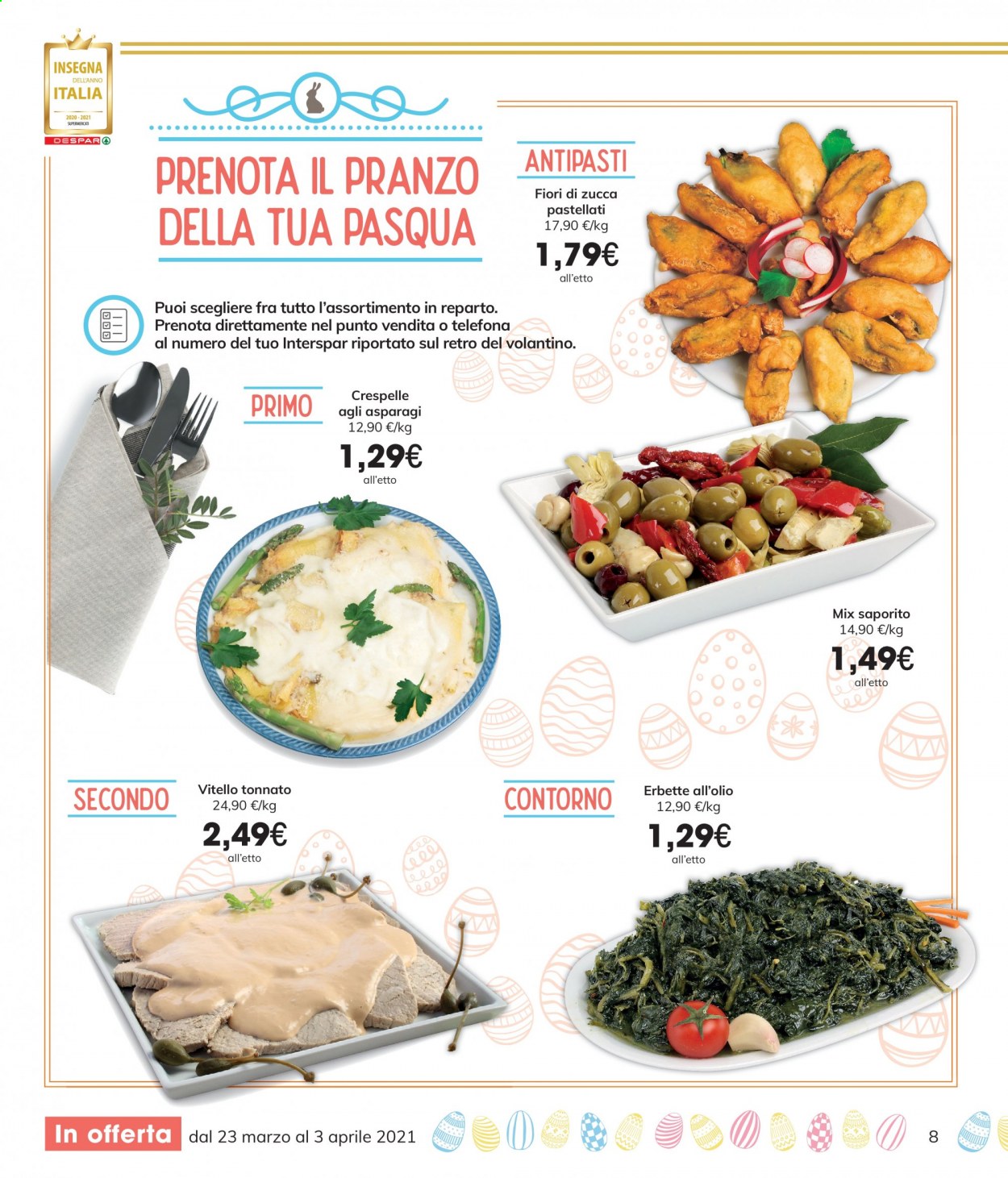 Volantino Interspar - 23/3/2021 - 3/4/2021. Pagina 8