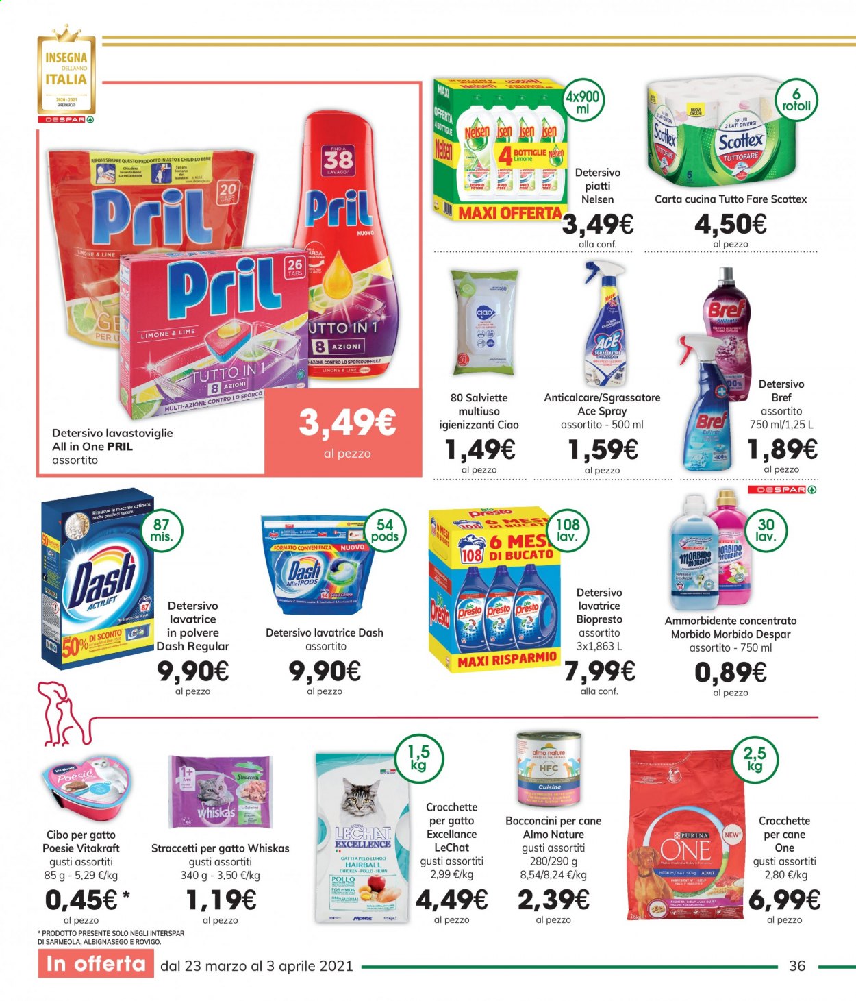 Volantino Interspar - 23/3/2021 - 3/4/2021. Pagina 36