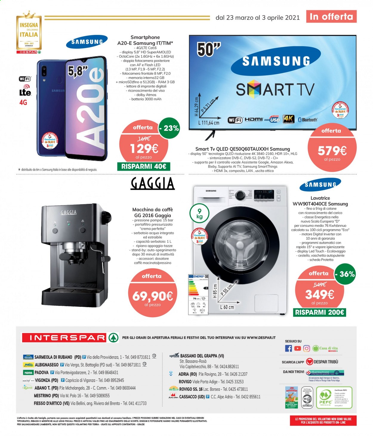 Volantino Interspar - 23/3/2021 - 3/4/2021. Pagina 40