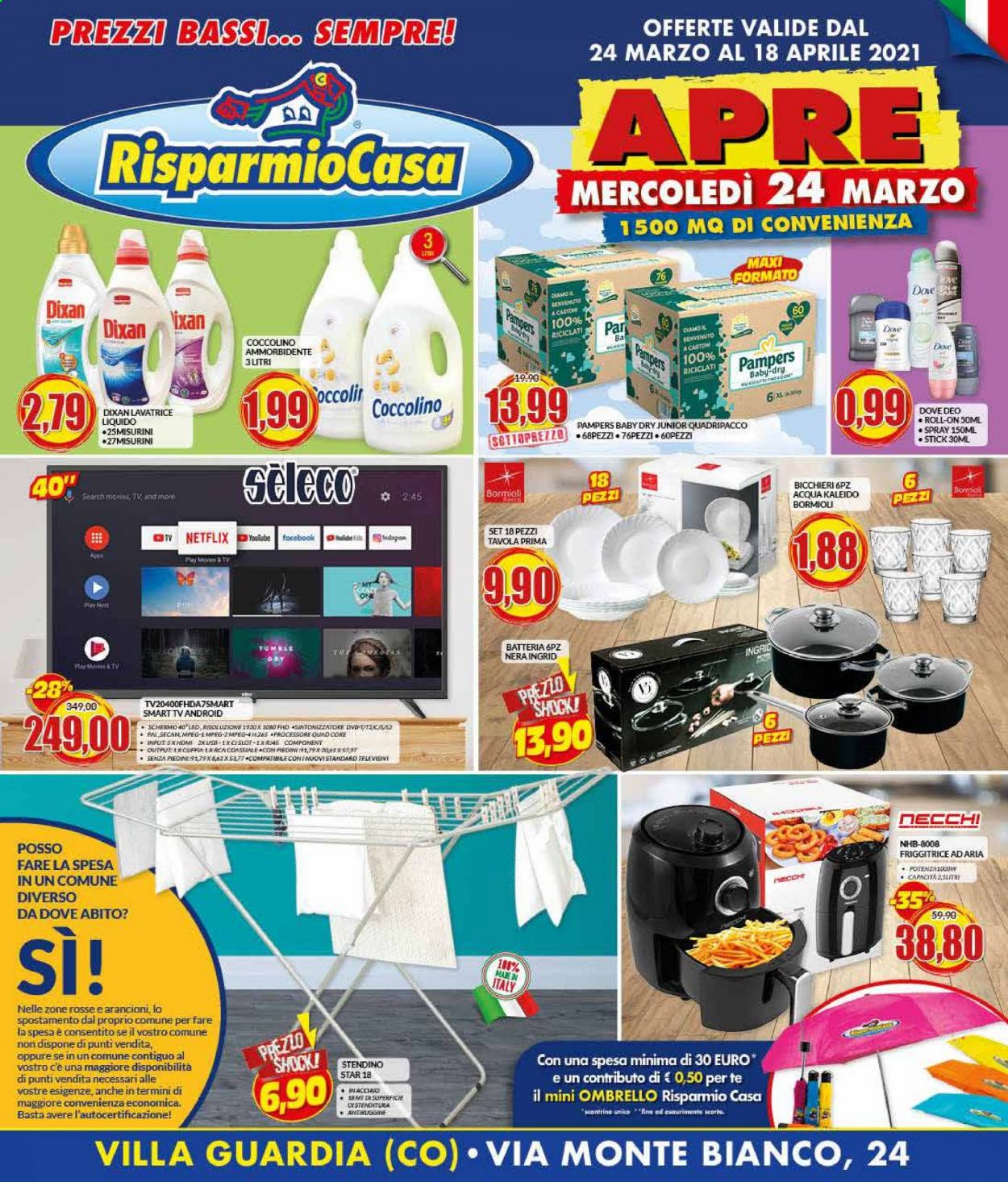 Volantino Risparmio Casa - 24/3/2021 - 18/4/2021. Pagina 1