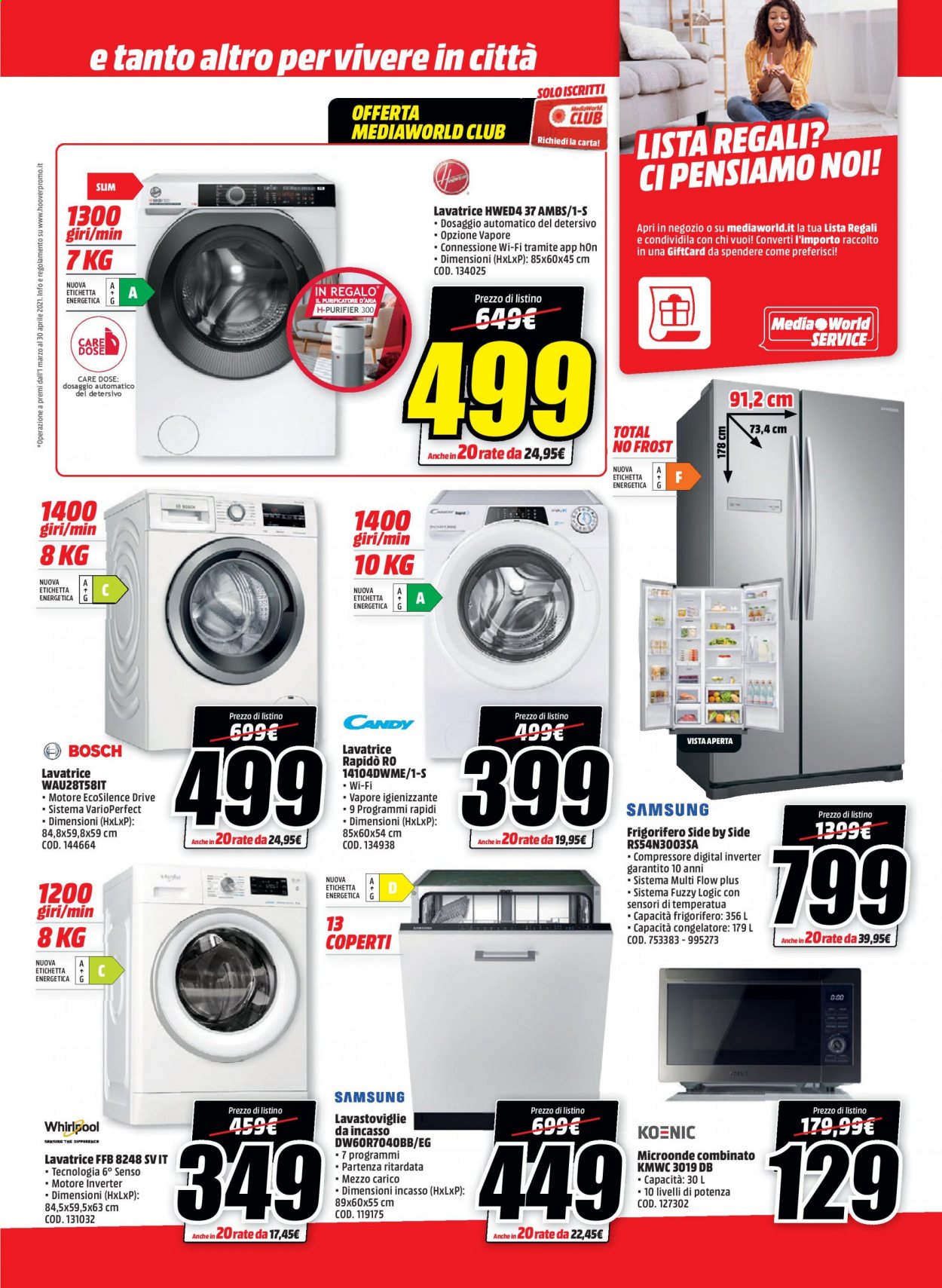 Volantino MediaWorld - 22/3/2021 - 5/4/2021. Pagina 13