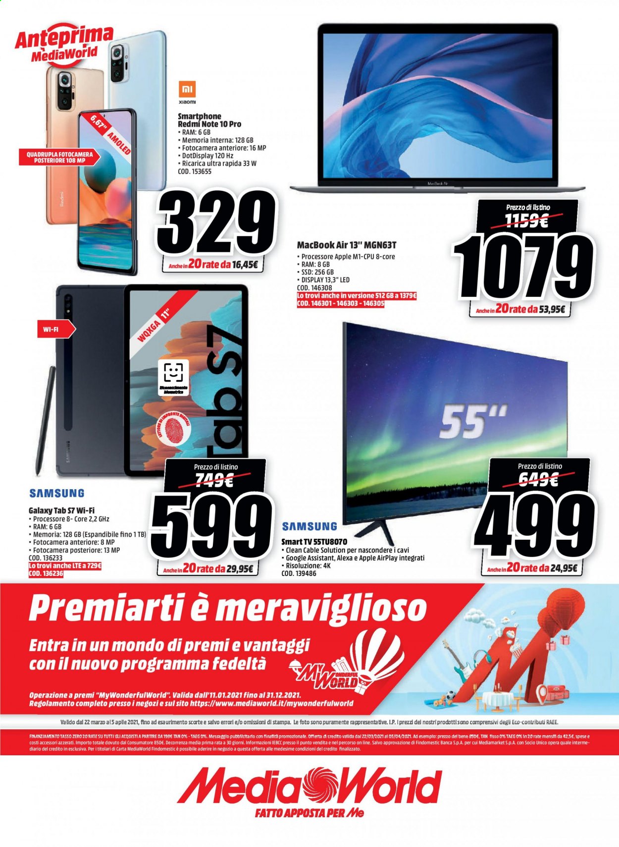 Volantino MediaWorld - 22/3/2021 - 5/4/2021. Pagina 16