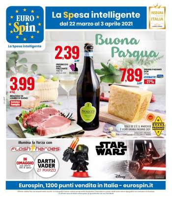 Volantino EuroSpin - 22.3.2021 - 3.4.2021.