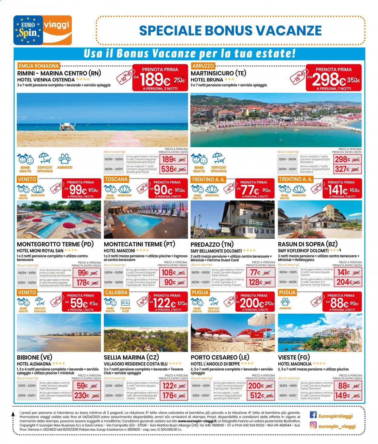 Volantino EuroSpin - 22/3/2021 - 3/4/2021. Pagina 22