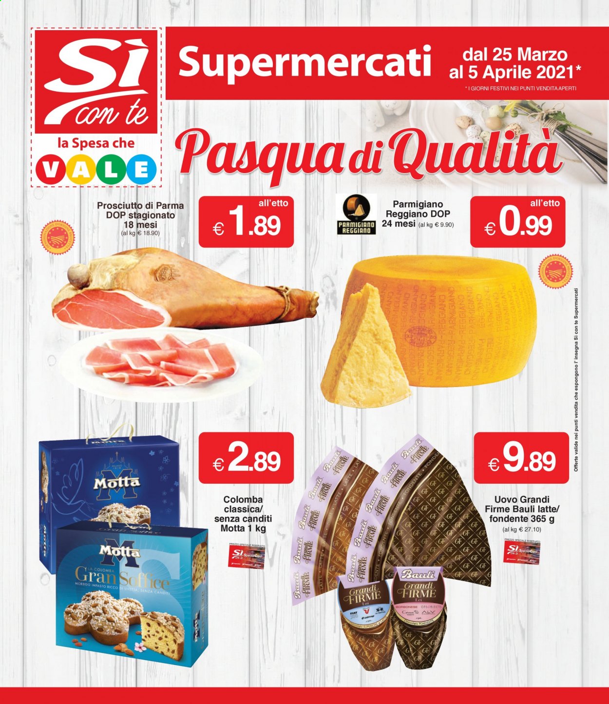 thumbnail - Volantino Si con te Supermercati - 25/3/2021 - 5/4/2021.