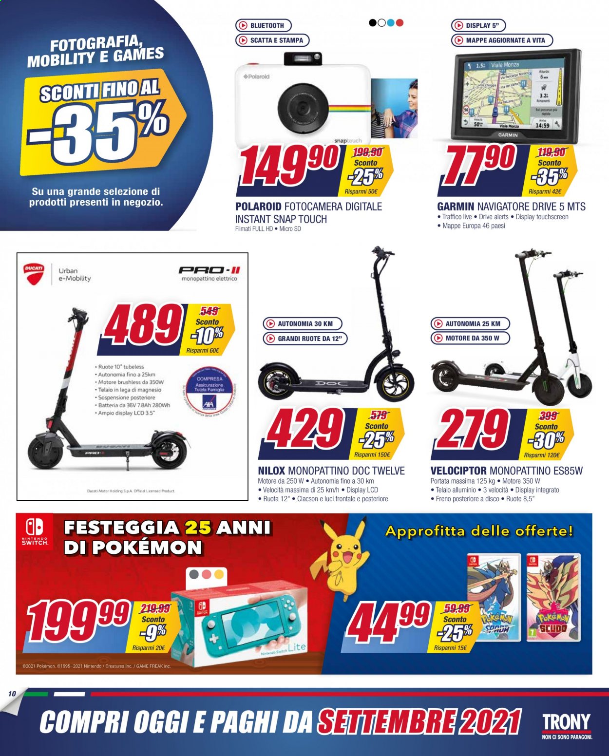 Volantino Trony - 25/3/2021 - 15/4/2021. Pagina 10