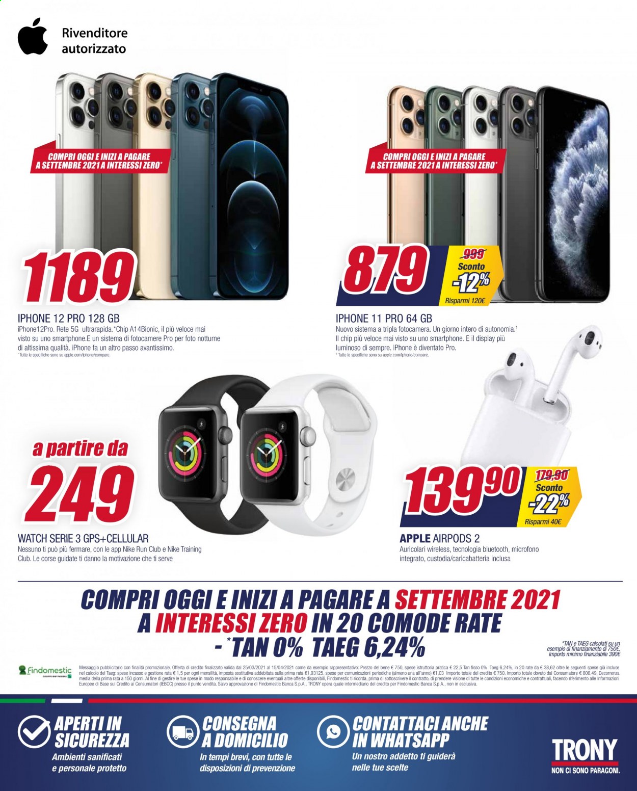 Volantino Trony - 25/3/2021 - 15/4/2021. Pagina 20