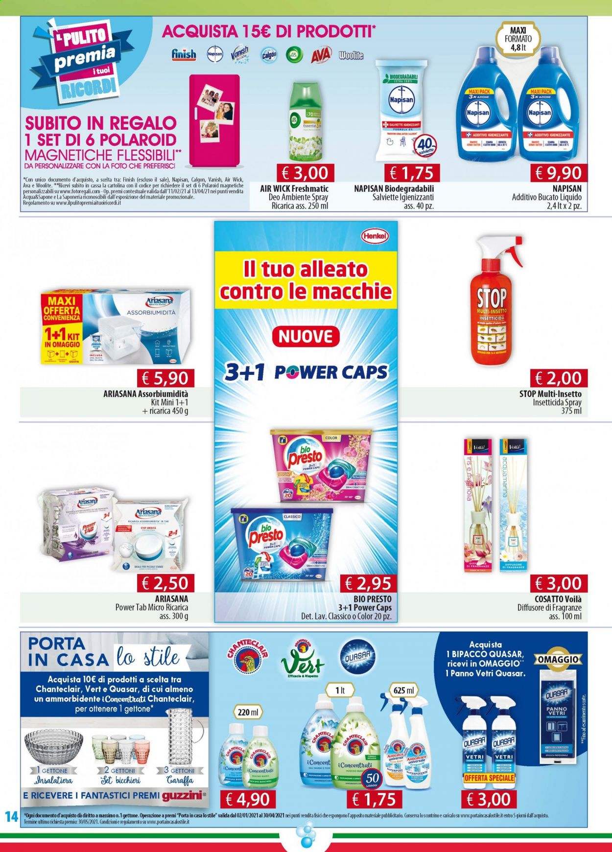 Volantino Acqua & Sapone - 25/3/2021 - 13/4/2021. Pagina 14
