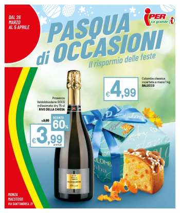 Volantino Iper, La grande i - 26.3.2021 - 5.4.2021.