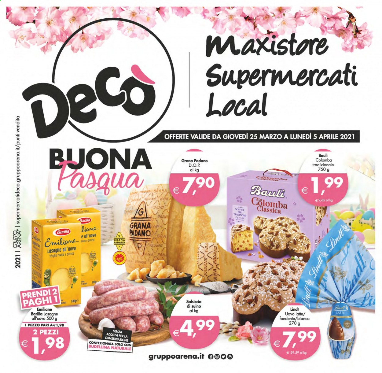 Volantino Deco - 25/3/2021 - 5/4/2021. Pagina 1