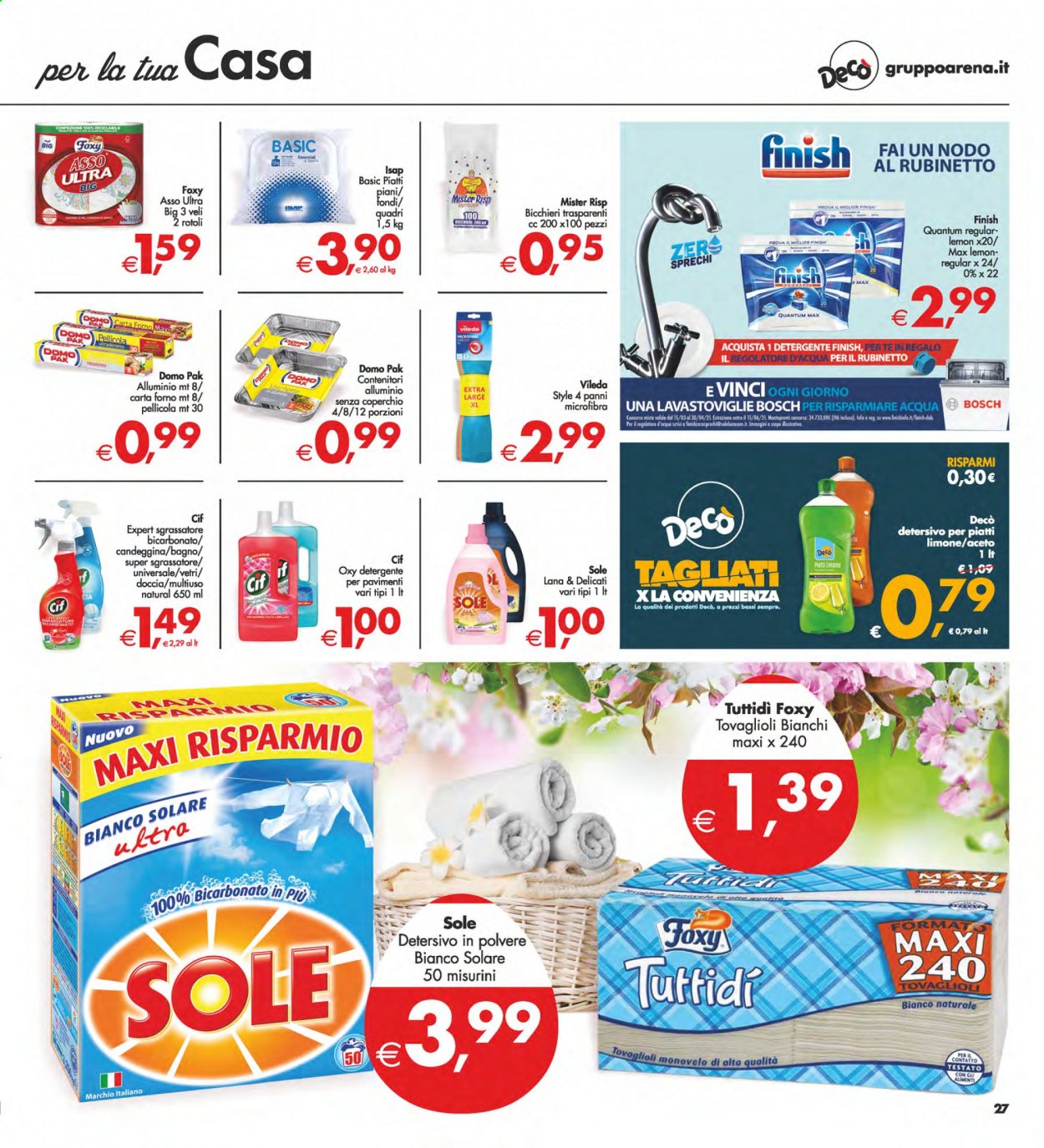 Volantino Deco - 25/3/2021 - 5/4/2021. Pagina 27