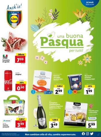 Volantino Lidl - 29.3.2021 - 3.4.2021.