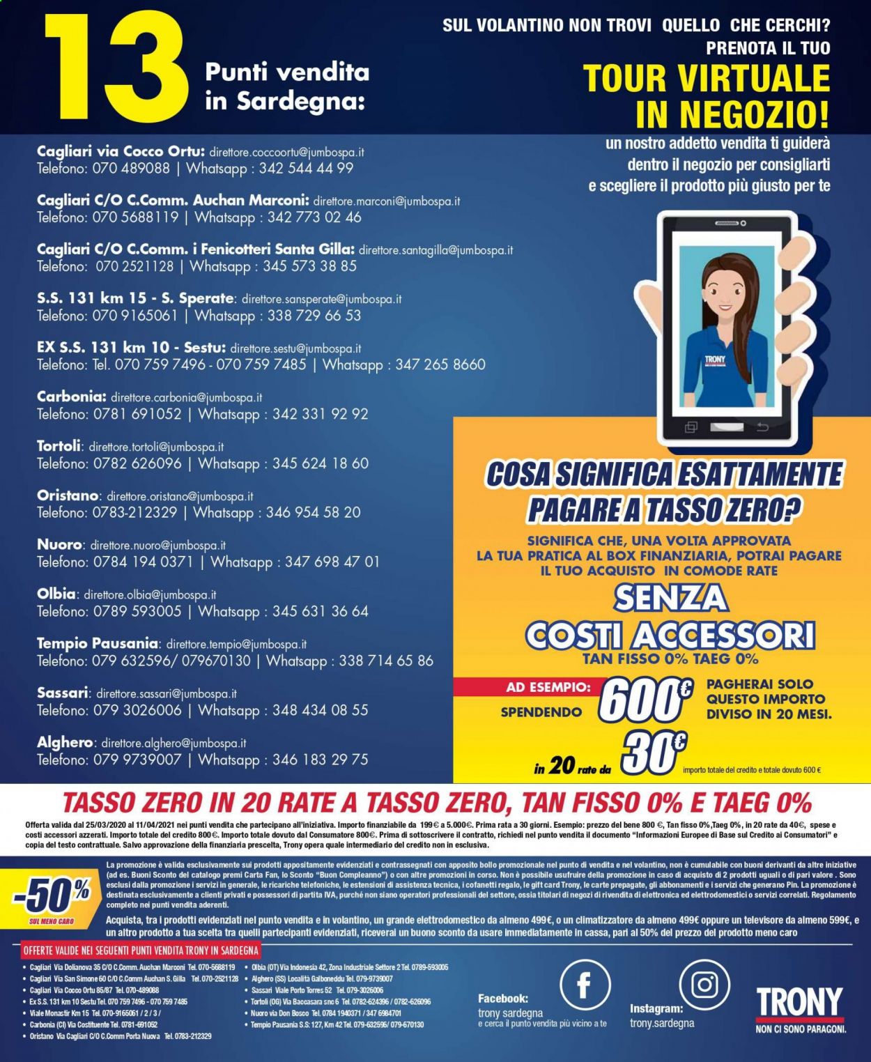 Volantino Trony - 25/3/2021 - 11/4/2021. Pagina 22
