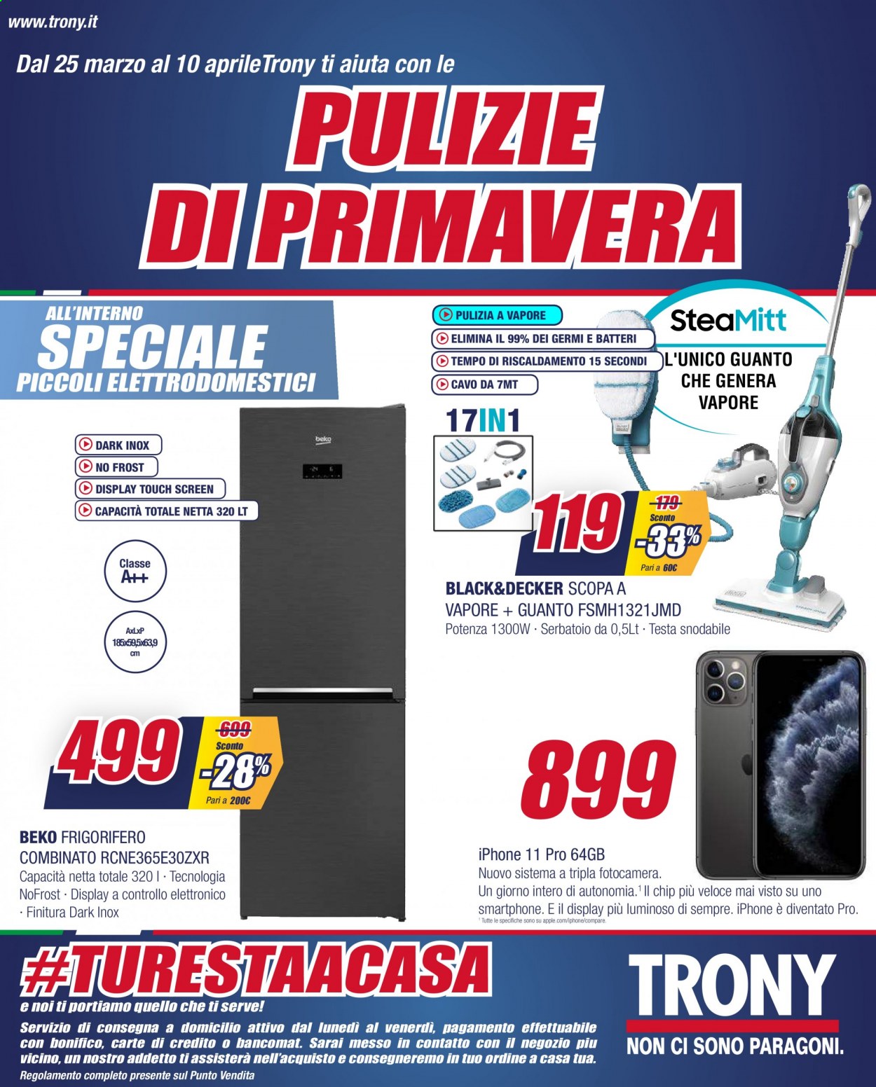 Volantino Trony - 25/3/2021 - 10/4/2021. Pagina 1