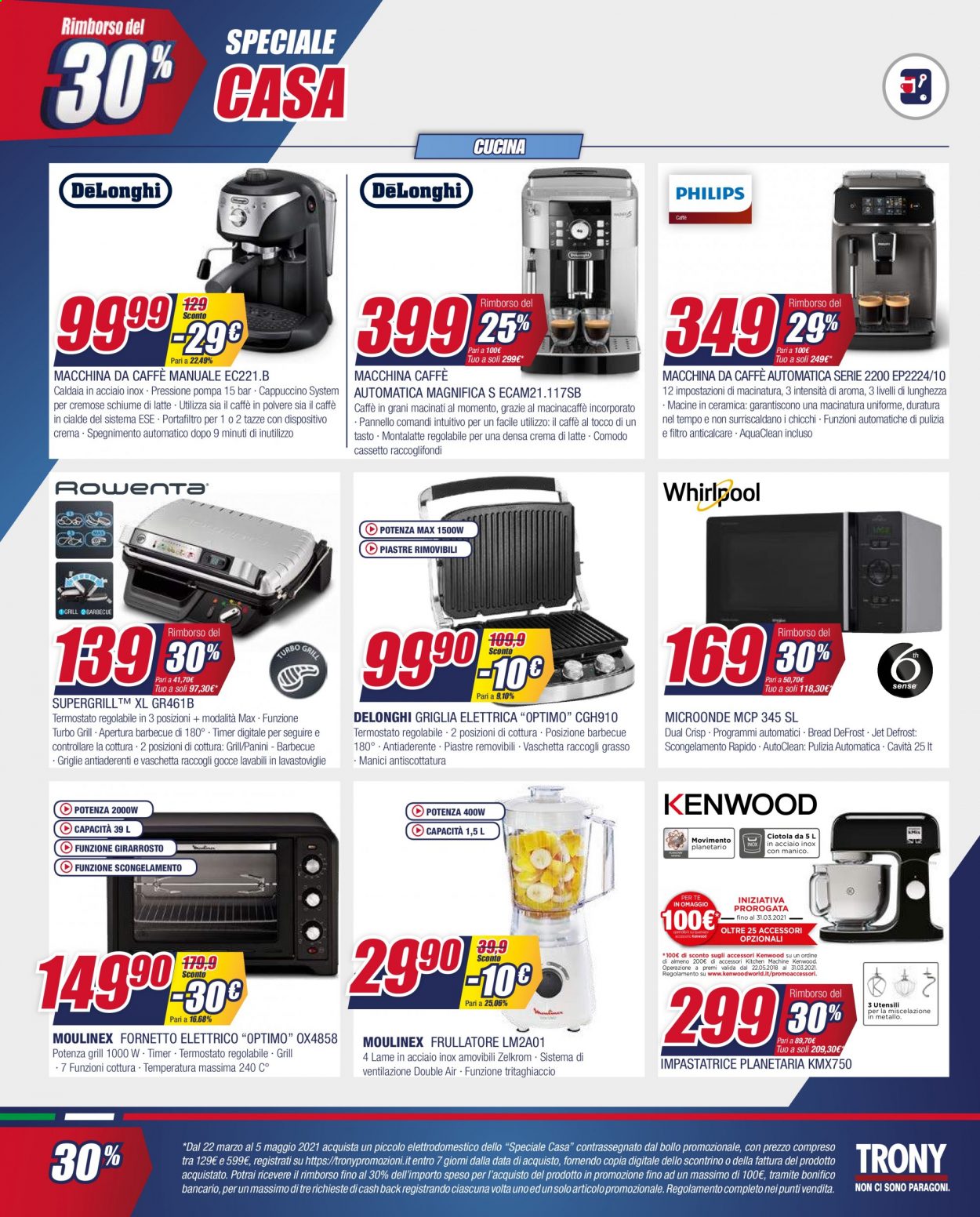Volantino Trony - 25/3/2021 - 10/4/2021. Pagina 9
