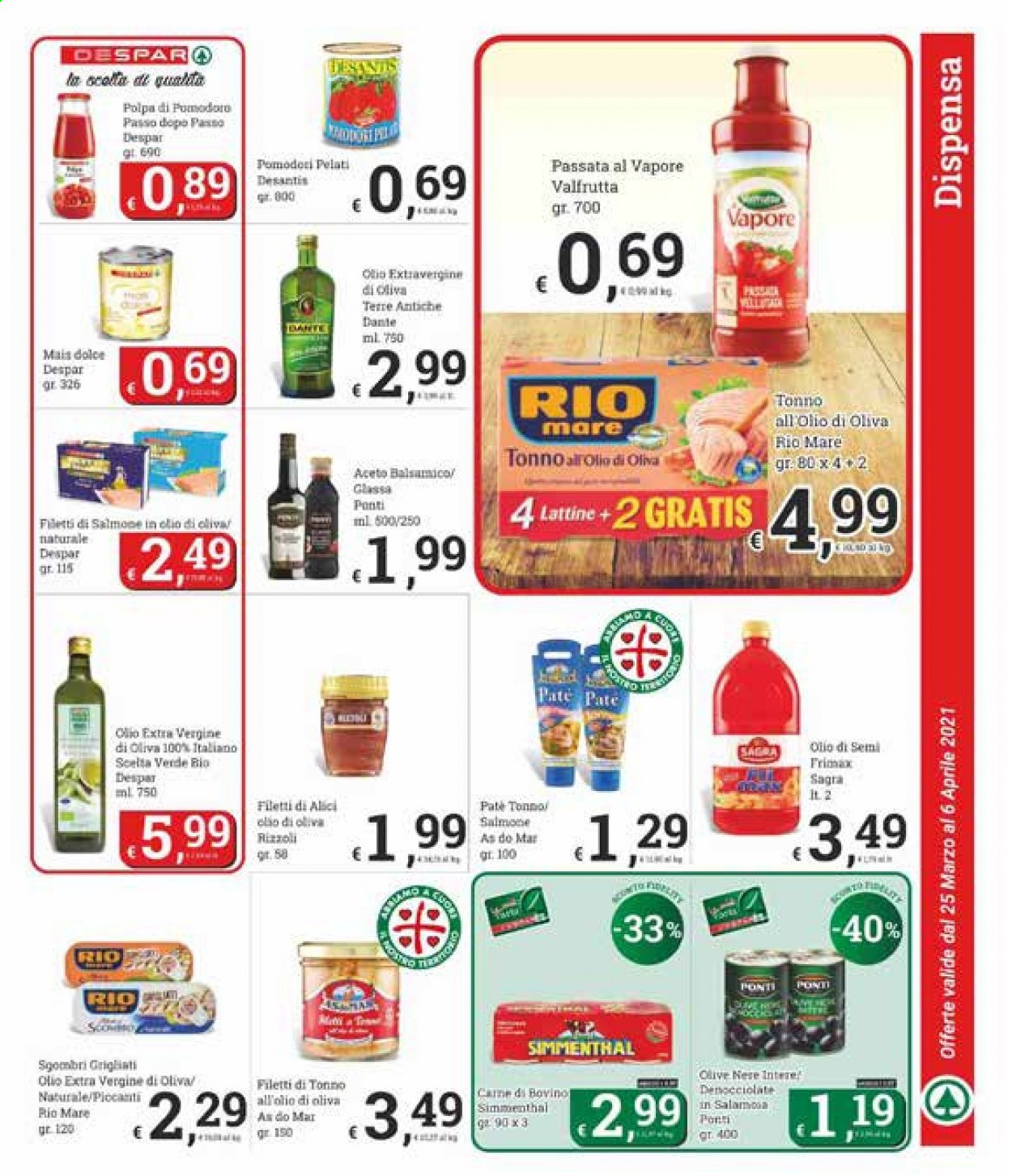 Volantino Despar - 25/3/2021 - 6/4/2021. Pagina 11