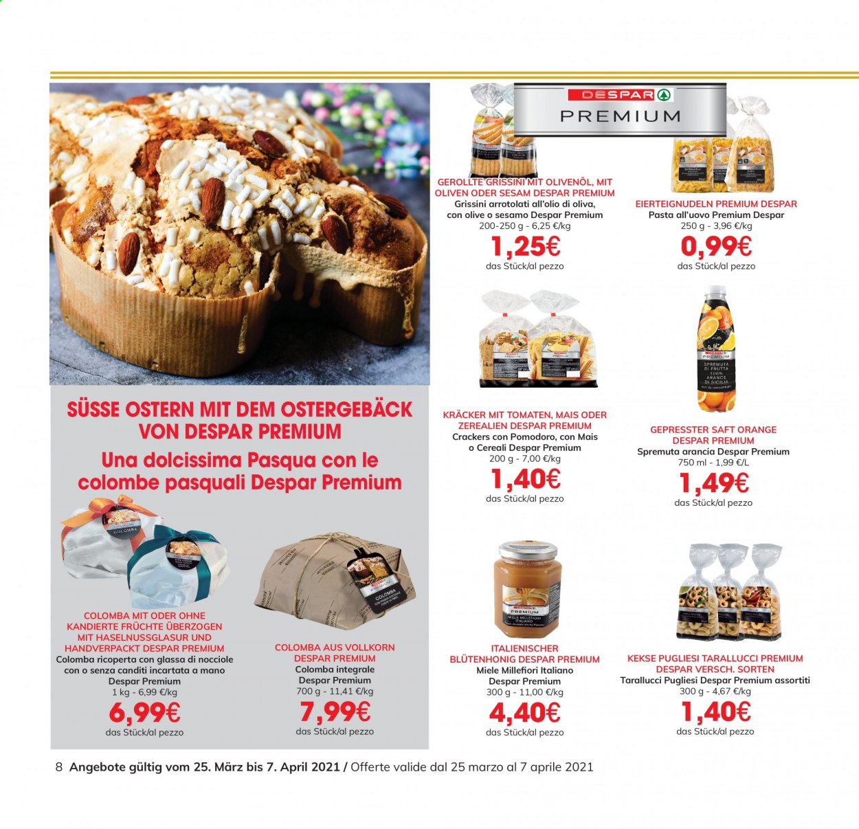 Volantino Eurospar - 25/3/2021 - 7/4/2021. Pagina 8