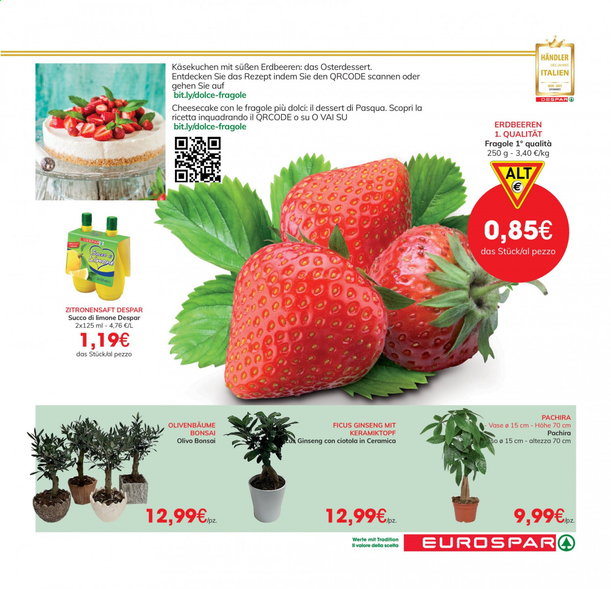 Volantino Eurospar - 25/3/2021 - 7/4/2021. Pagina 11