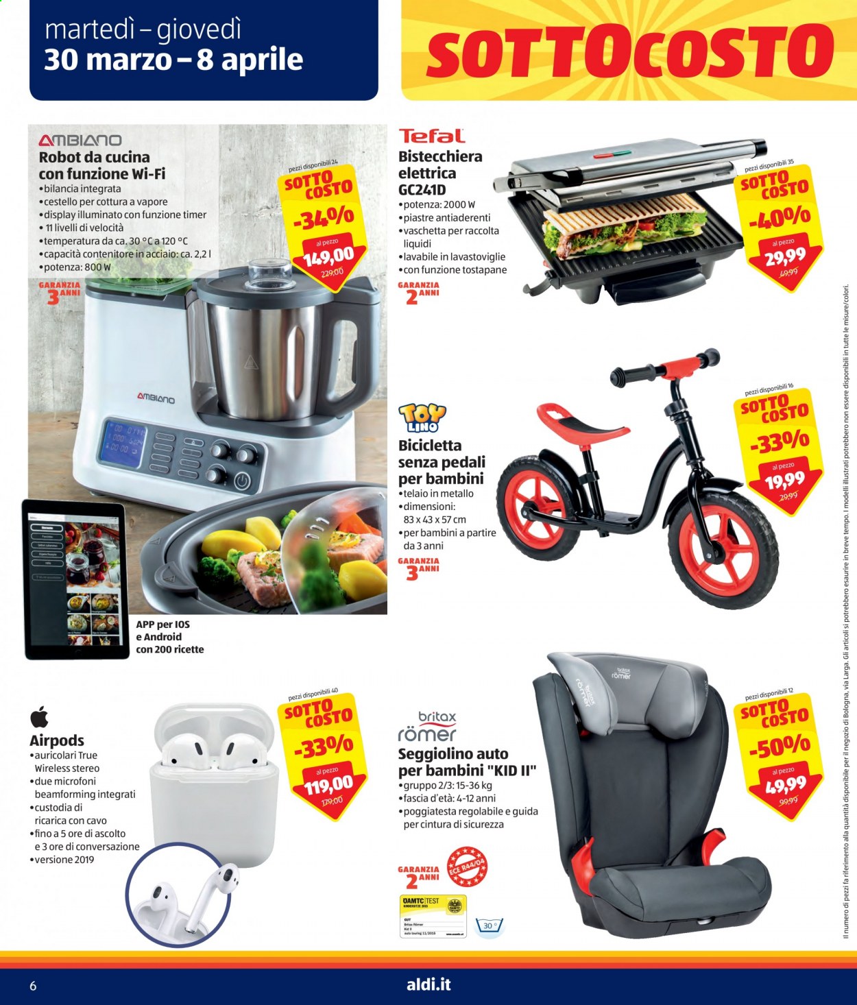 Volantino Aldi - 30/3/2021 - 8/4/2021. Pagina 6