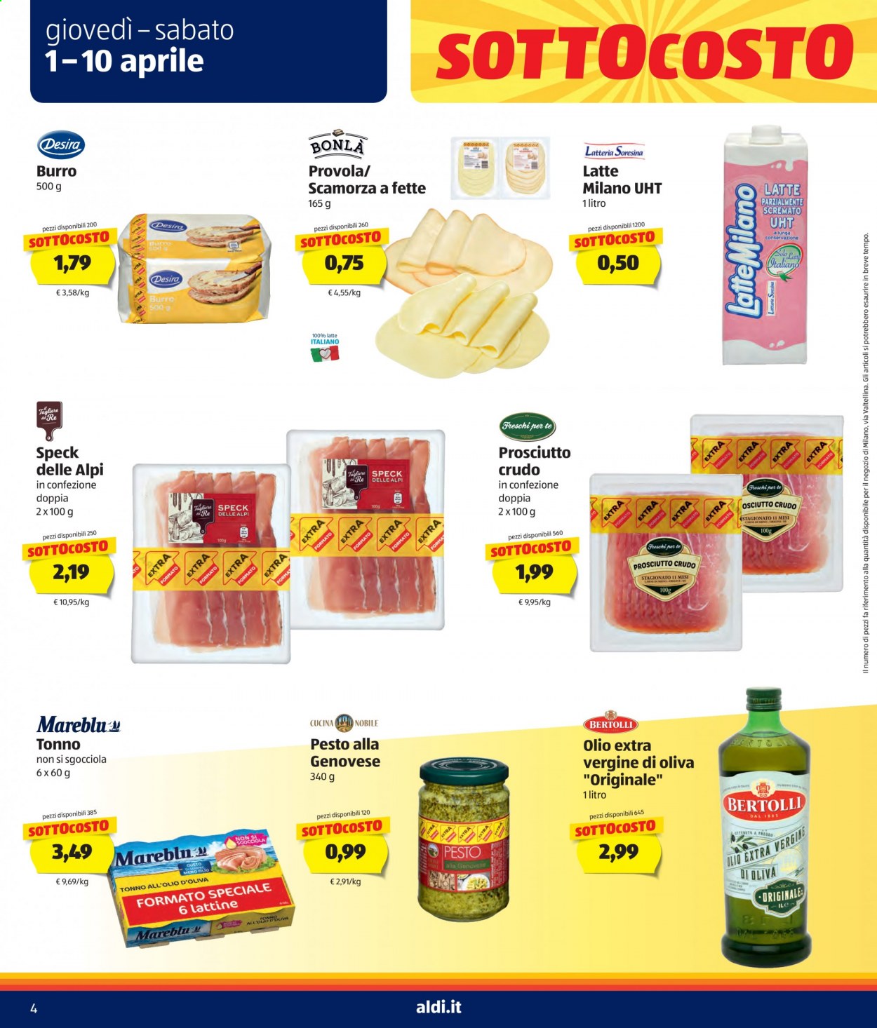 Volantino Aldi - 1/4/2021 - 10/4/2021. Pagina 4