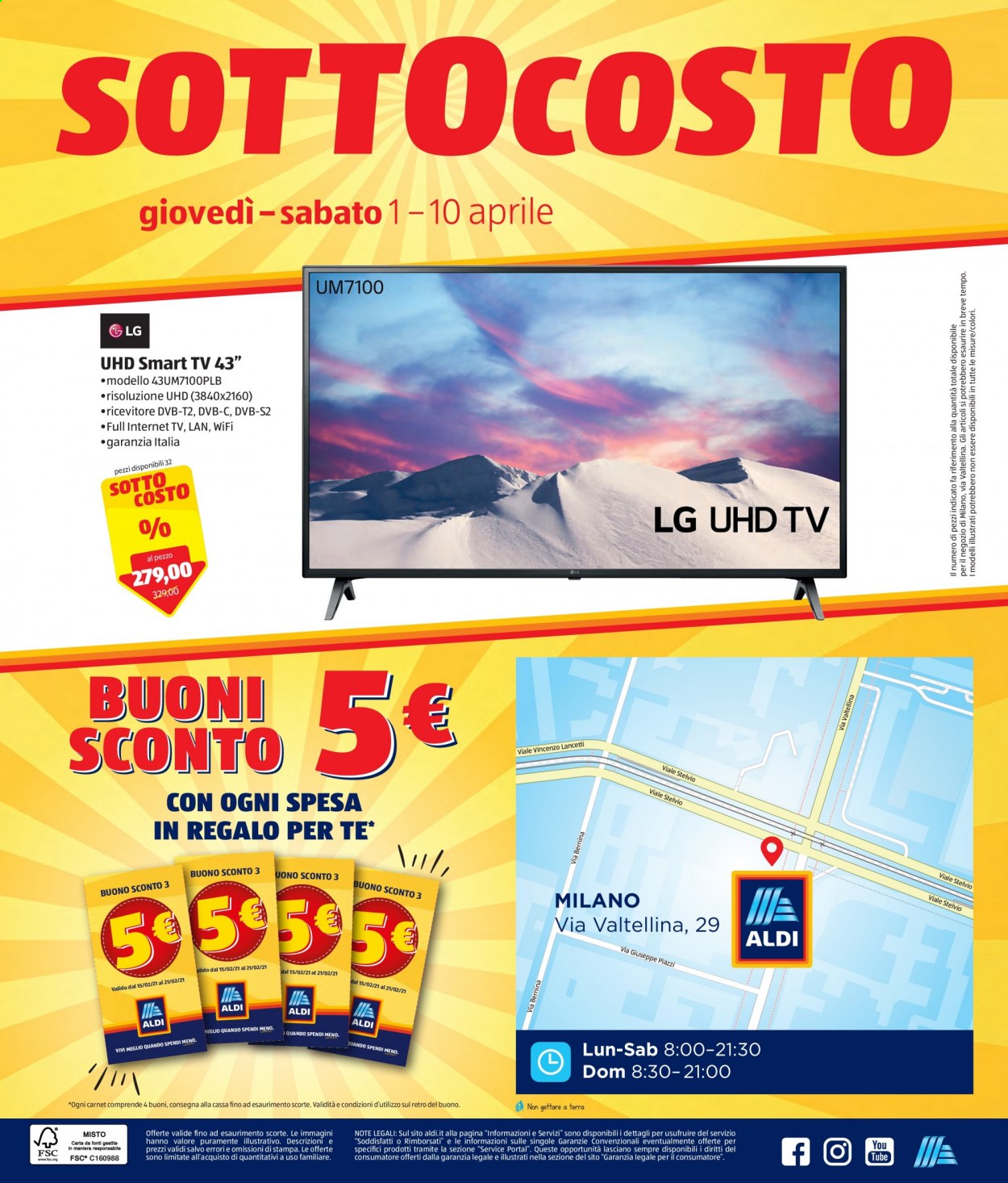 Volantino Aldi - 1/4/2021 - 10/4/2021. Pagina 24