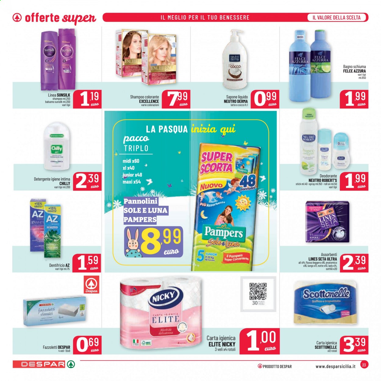 Volantino Despar - 26/3/2021 - 5/4/2021. Pagina 23