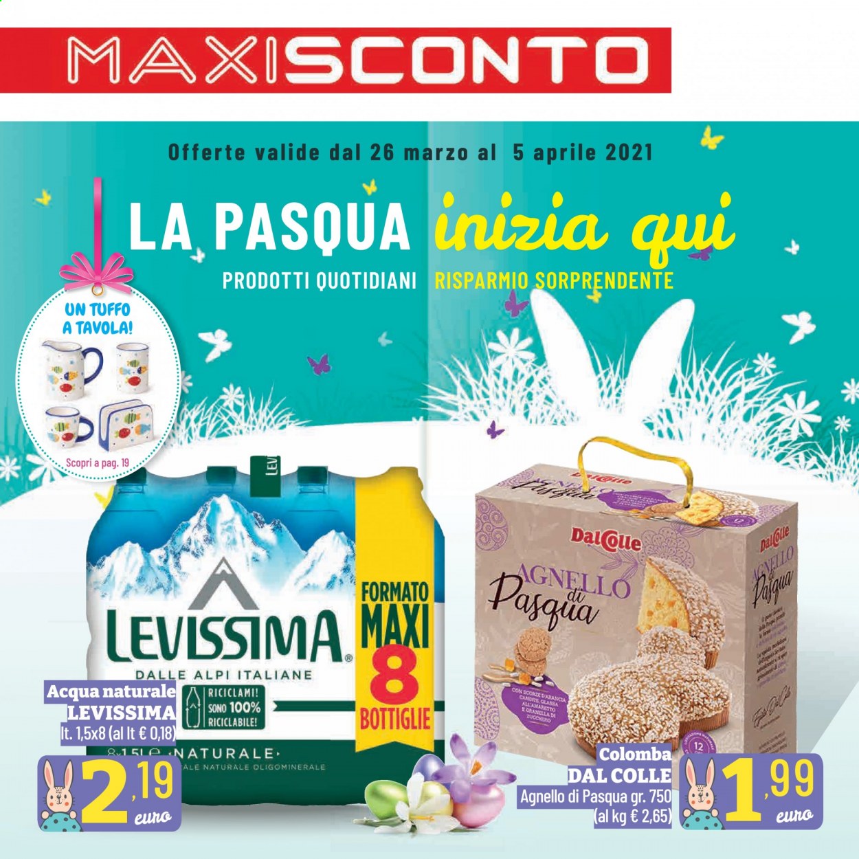 Volantino Despar - 26/3/2021 - 5/4/2021. Pagina 1