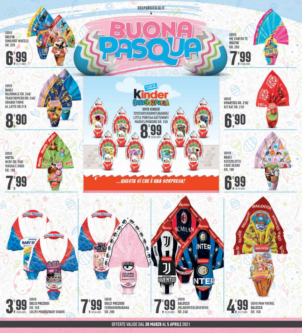 Volantino Eurospar - 26/3/2021 - 5/4/2021. Pagina 4
