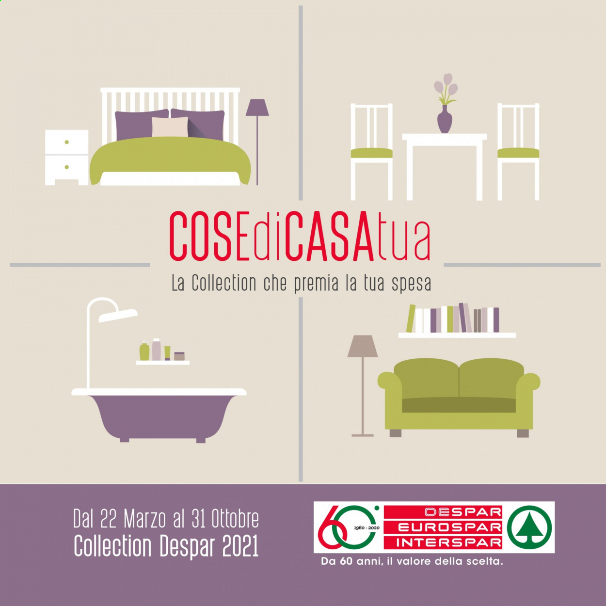 Volantino Eurospar - 22/3/2021 - 31/10/2021. Pagina 1