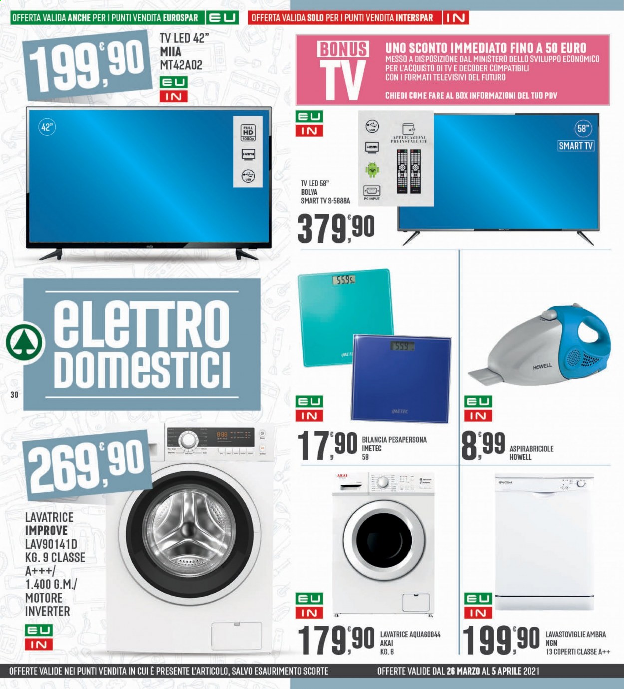 Volantino Interspar - 26/3/2021 - 5/4/2021. Pagina 30