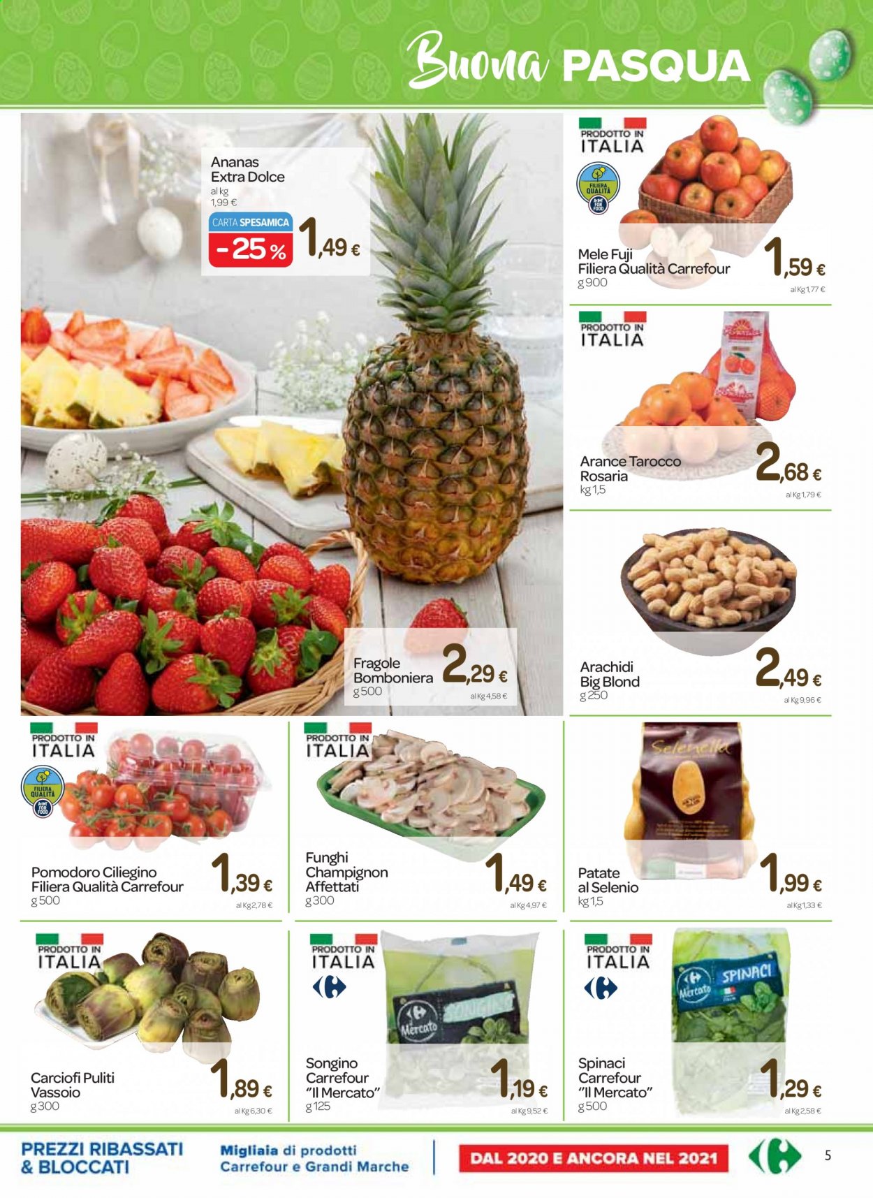 Volantino Carrefour - 25/3/2021 - 5/4/2021. Pagina 5