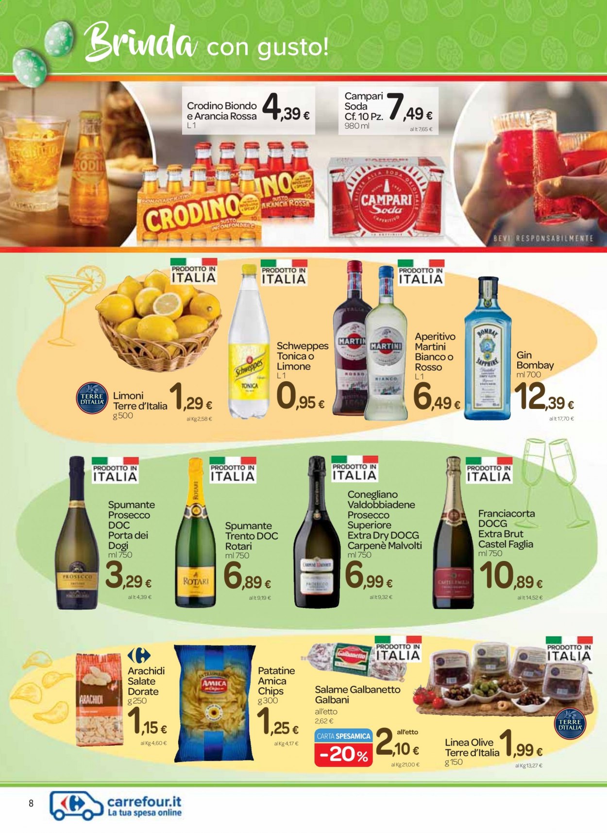 Volantino Carrefour - 25/3/2021 - 5/4/2021. Pagina 8