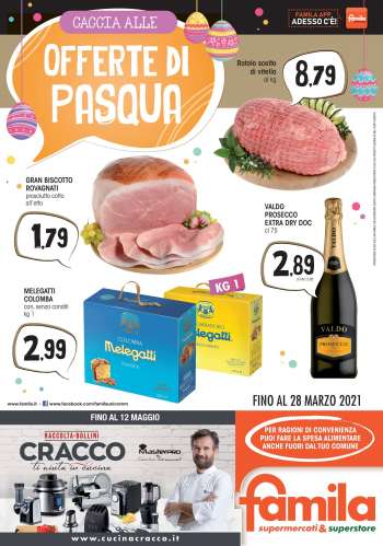 Volantino Famila - 26.3.2021 - 28.3.2021.