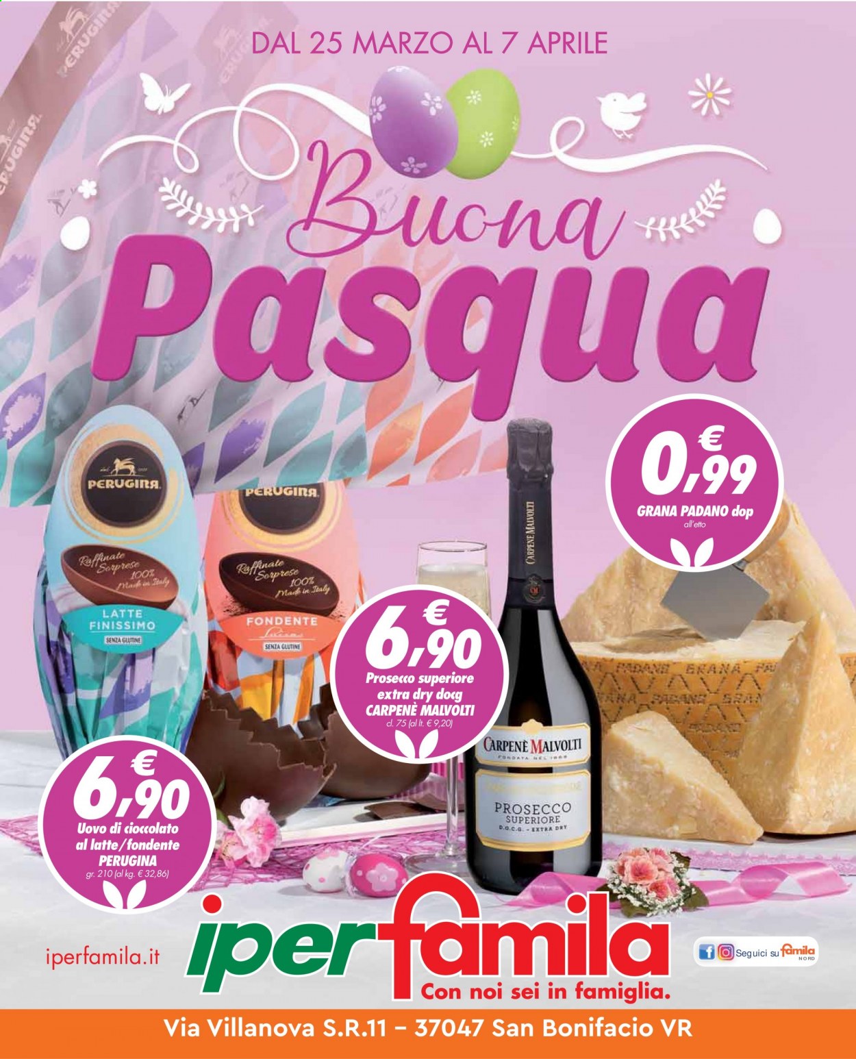 Volantino Famila - 25/3/2021 - 7/4/2021. Pagina 1