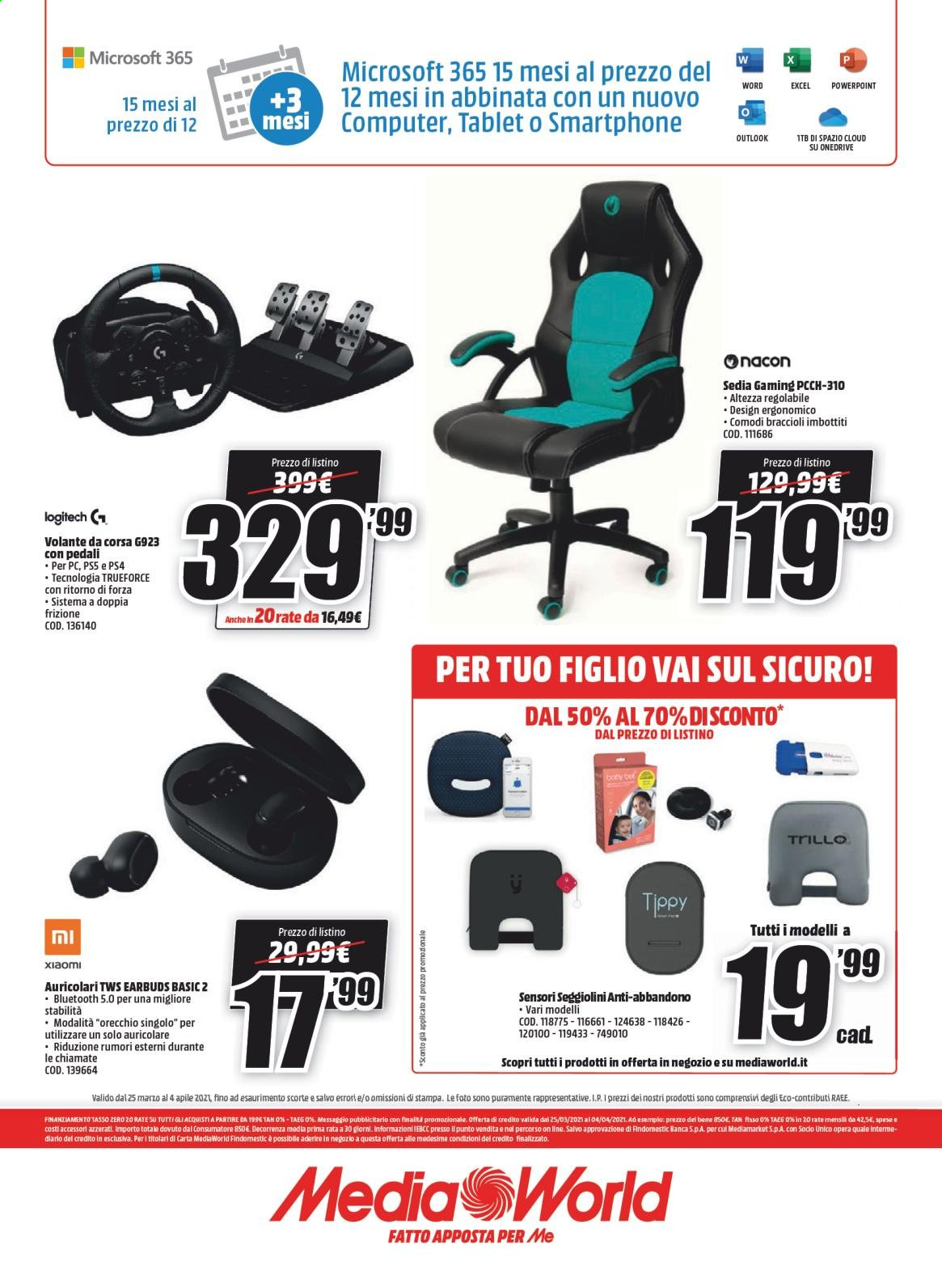 Volantino MediaWorld - 25/3/2021 - 4/4/2021. Pagina 12