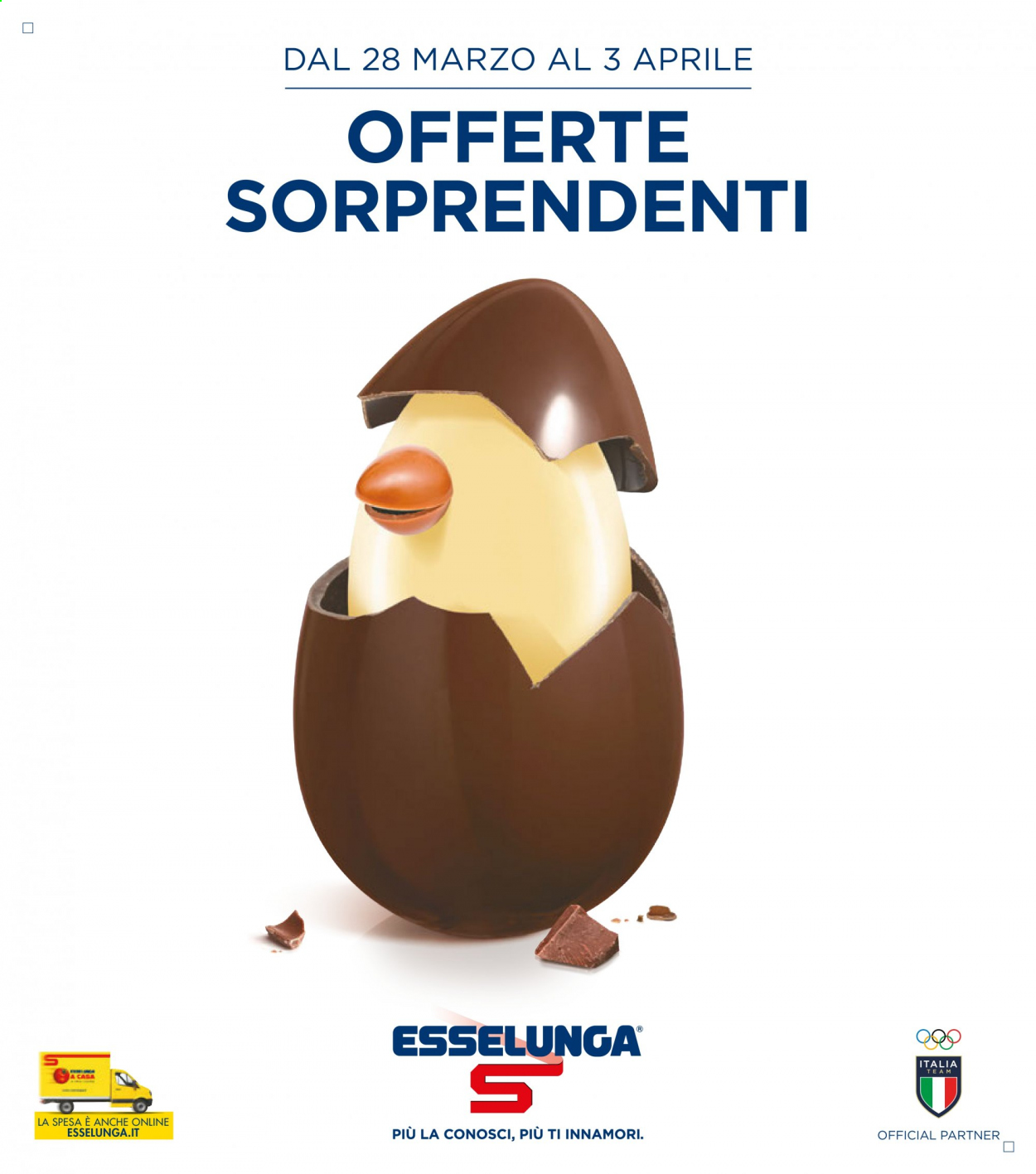 Volantino Esselunga - 28/3/2021 - 3/4/2021. Pagina 1
