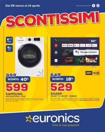 Volantino Euronics - 29.3.2021 - 14.4.2021.