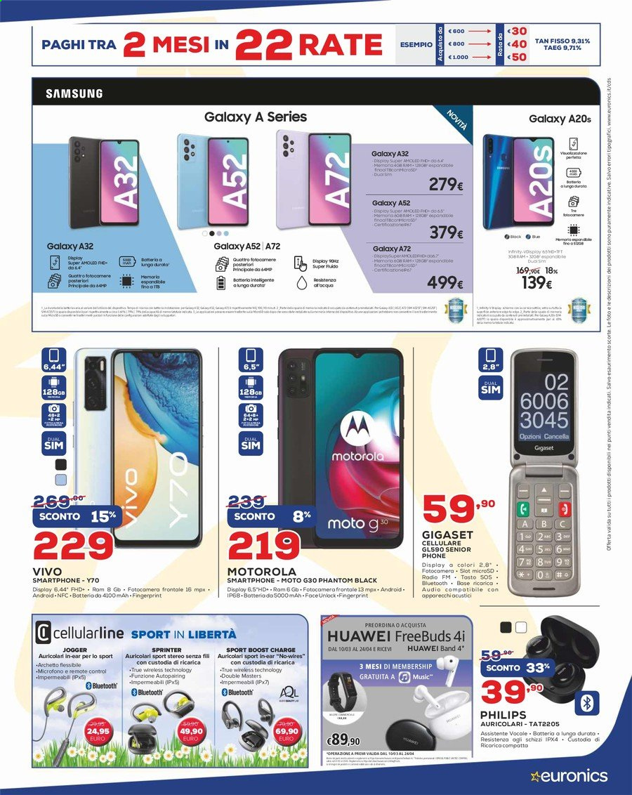 Volantino Euronics - 29/3/2021 - 14/4/2021. Pagina 17