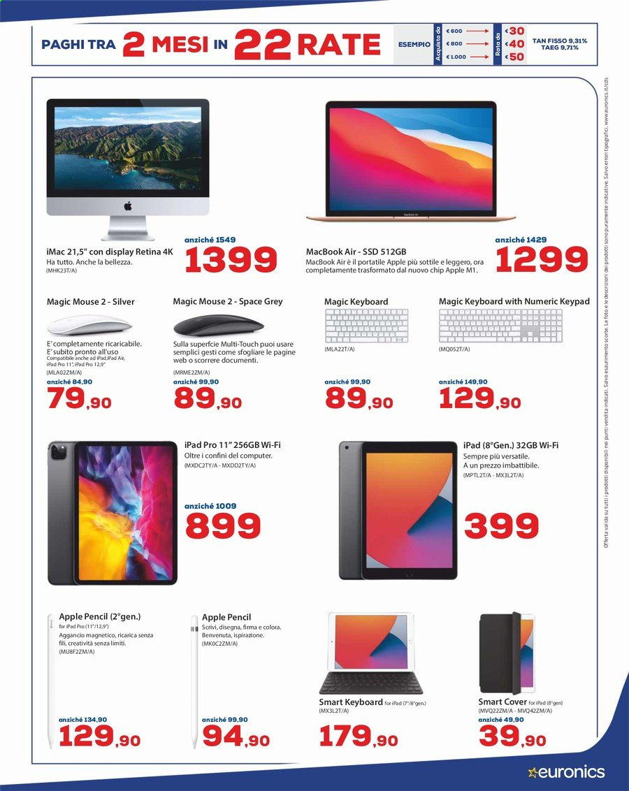Volantino Euronics - 29/3/2021 - 14/4/2021. Pagina 23