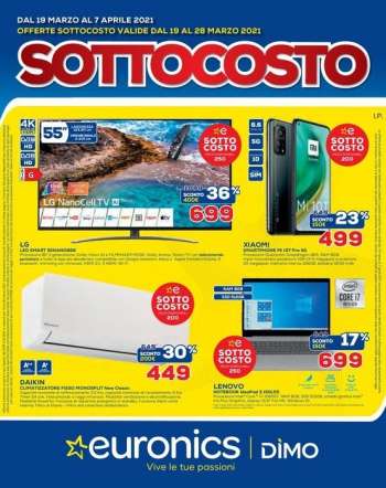 Volantino Euronics - 29.3.2021 - 14.4.2021.