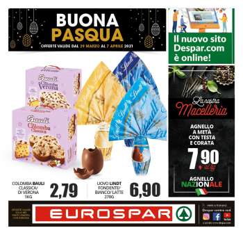 Volantino Eurospar - 29.3.2021 - 7.4.2021.